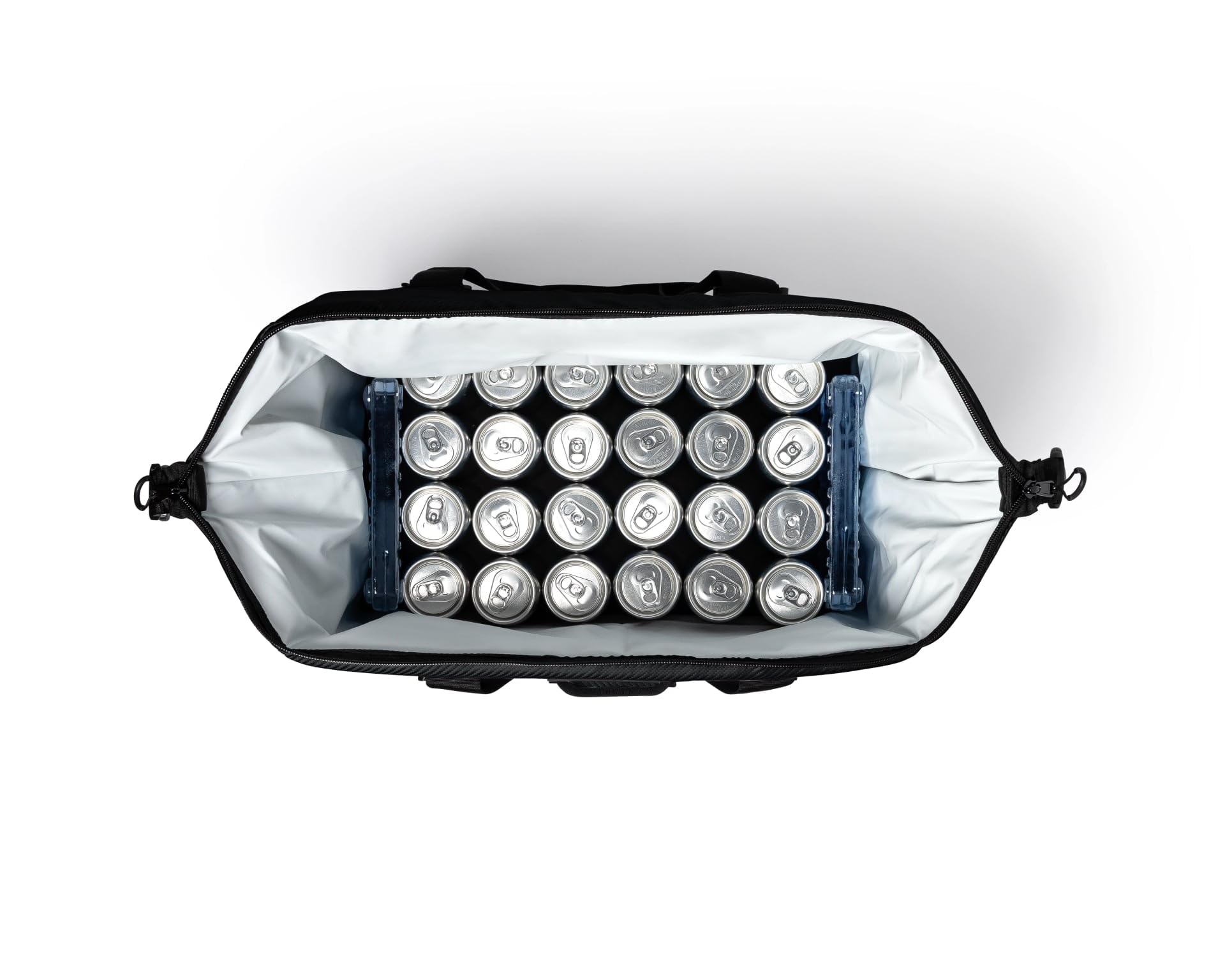 AO Coolers Expedition Carbon Soft Cooler removable shoulder strap enables hands-free carrying