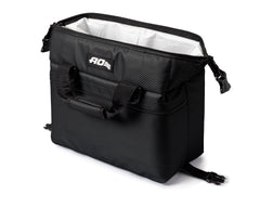 AO Coolers Expedition Carbon Soft Cooler removable shoulder strap offers hands-free carrying