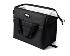 AO Coolers Expedition Carbon Soft Cooler side pocket holds dry items within easy reach