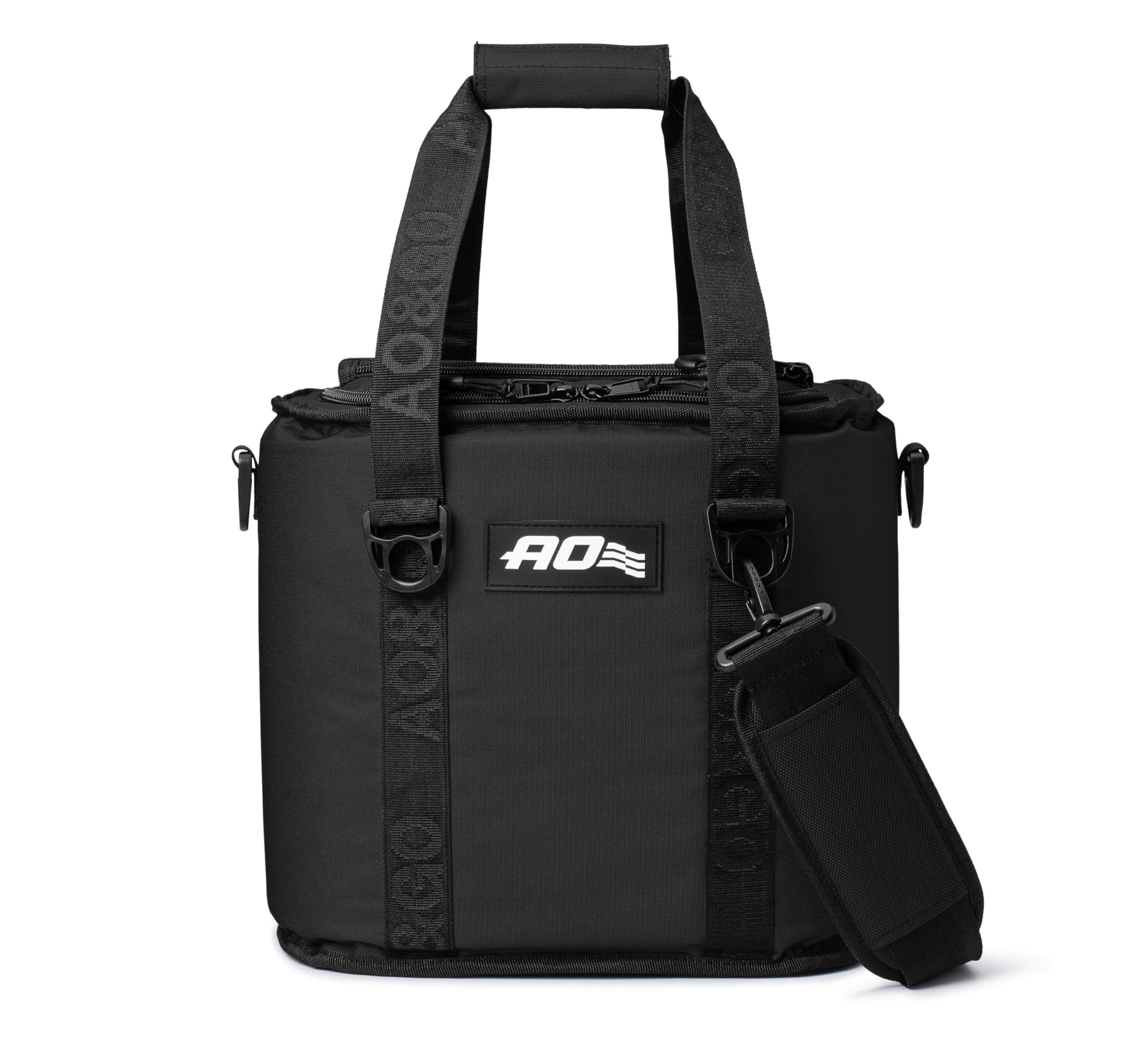 AO Coolers Laguna Canvas Soft Cooler Tote front view, portable cold storage for outings.