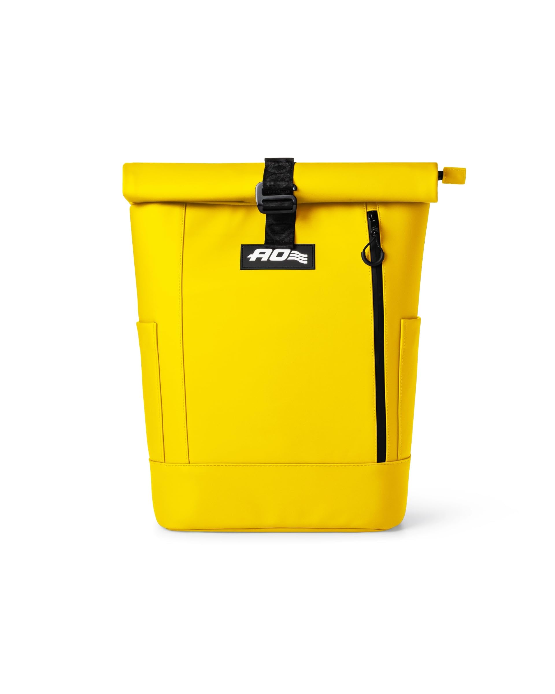 AO Coolers Nomad with waterproof leatherette exterior keeps gear protected in rain.