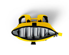 AO Coolers Nomad ergonomic carry design with padded straps reduces fatigue during hikes.
