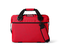 AO Coolers Original Soft-Sided Bag front view in red for portable cooling on the go