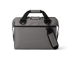 AO Coolers Original soft-sided cooler bag front view keeps beverages cold on outdoor trips.