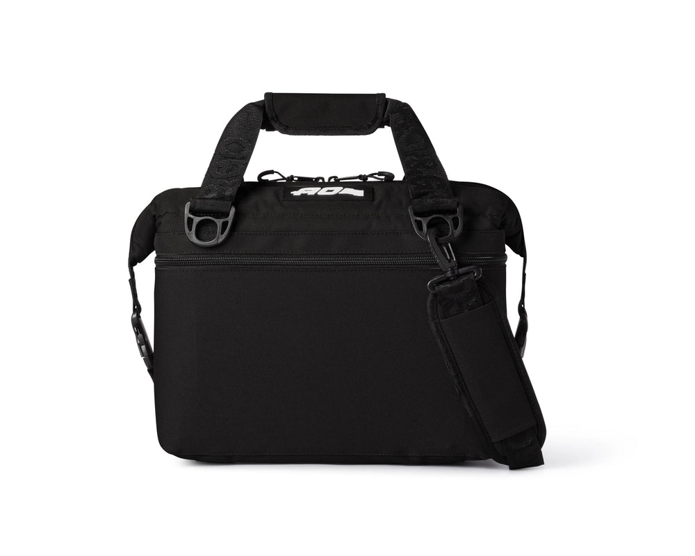 AO Coolers Original soft-sided cooler bag with leak-proof design keeps drinks cold.