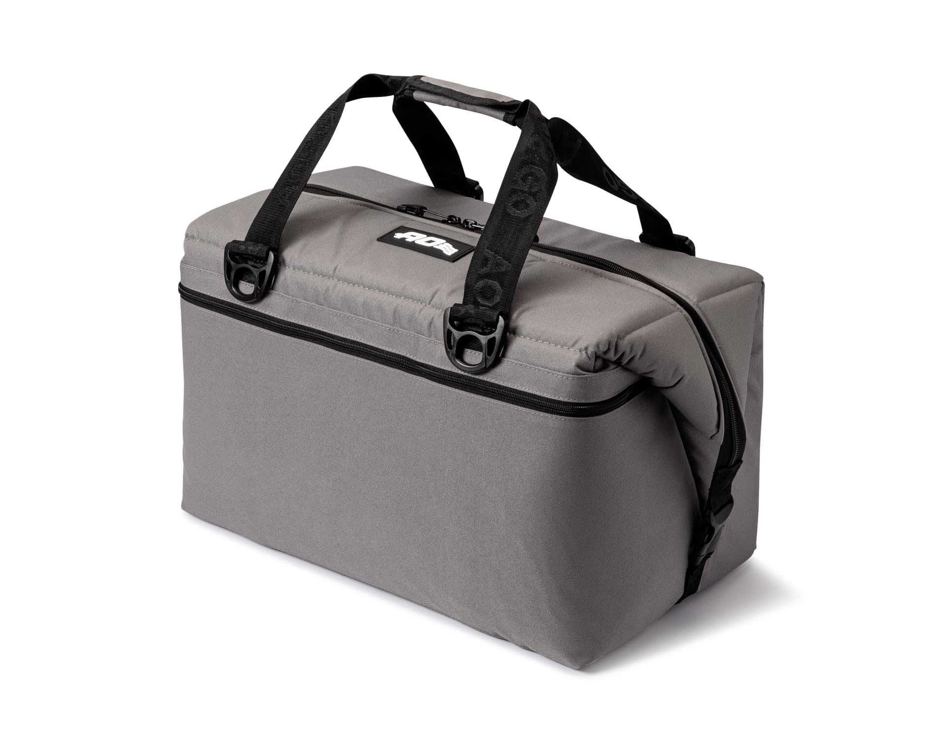 AO Coolers Original soft-sided cooler bag open top reveals insulation for temperature control.