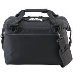 AO Coolers soft-sided cooler with removable shoulder strap for easy carrying.