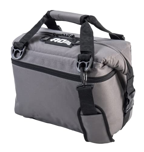 AO Coolers Original cooler bag side pocket close-up for convenient snacks or tools.