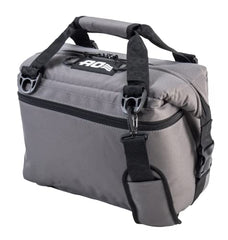 AO Coolers Original cooler bag side pocket close-up for convenient snacks or tools.