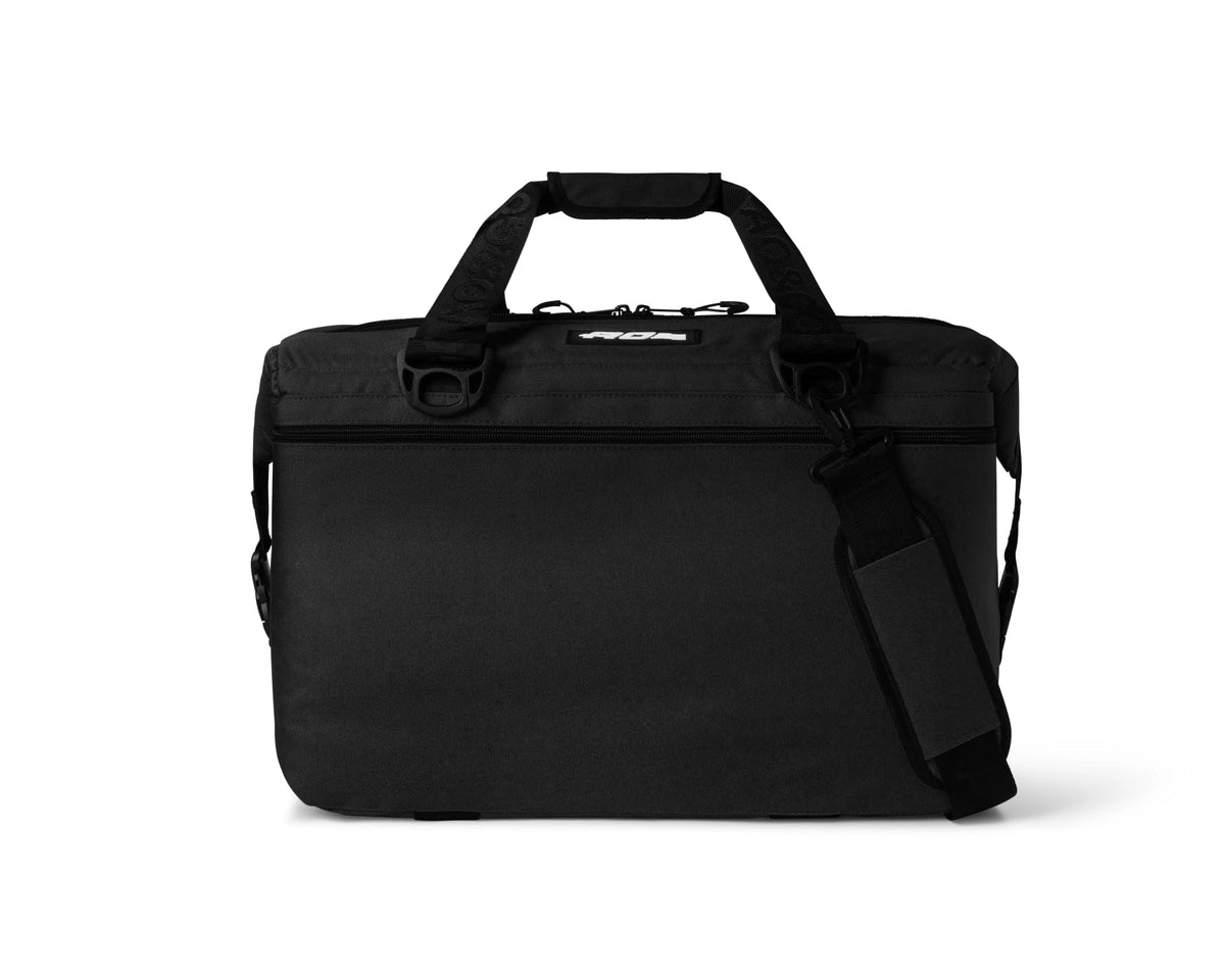 AO Coolers Original soft-sided cooler exterior in black for everyday outdoor use.