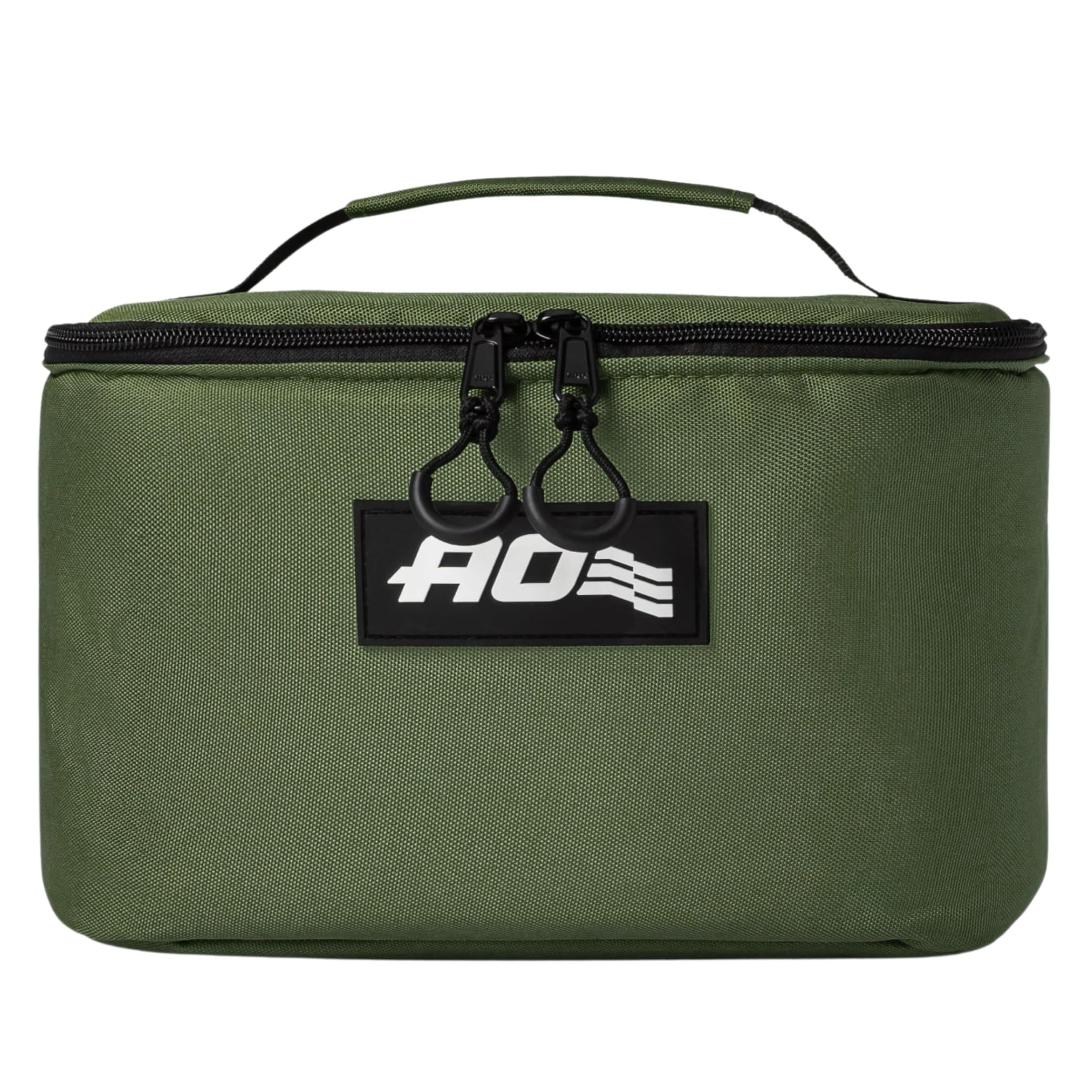 AO Coolers Pack N' Go canvas cooler with 6-can capacity keeps beverages organized on the go.