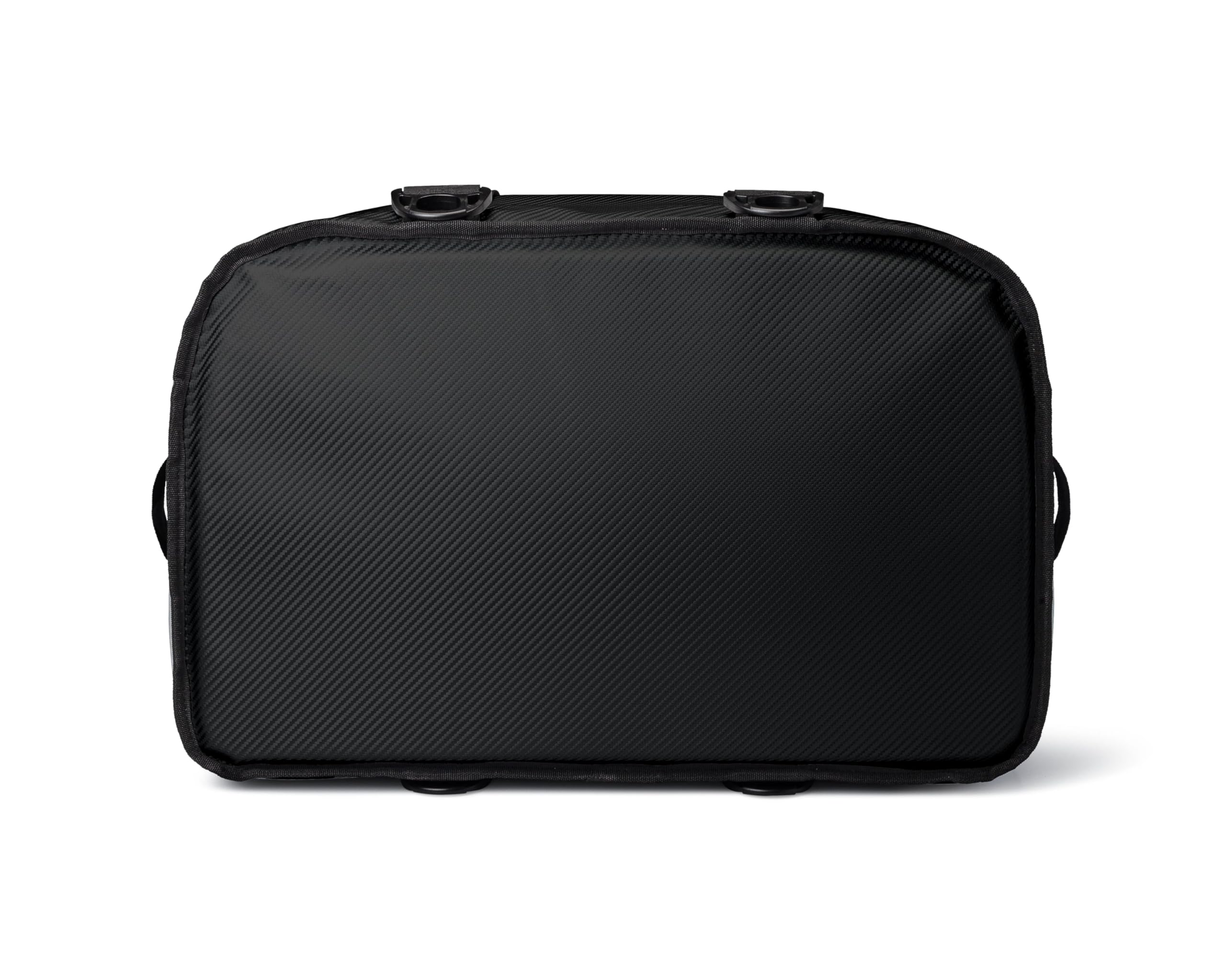 AO Coolers Stow 'N Go carbon soft cooler holds 38 cans in compact footprint