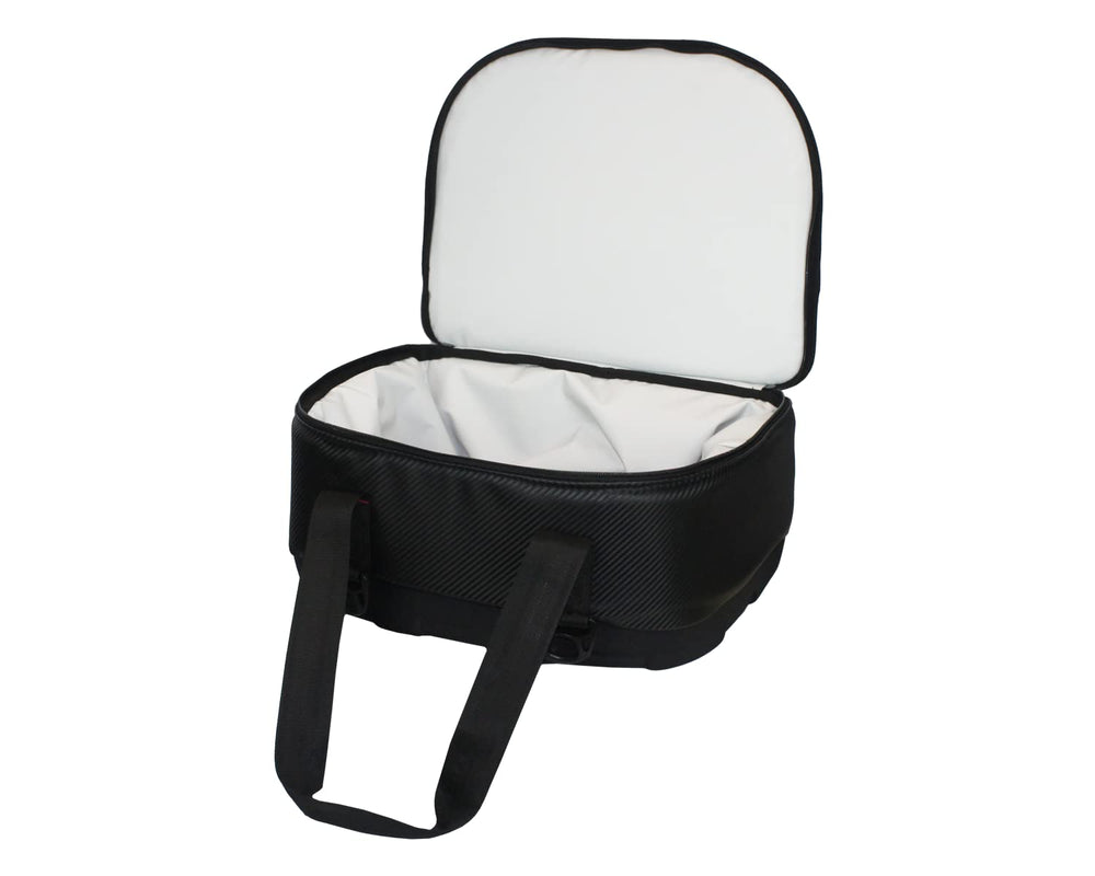 AO Coolers Stow N Go Carbon soft cooler black finish blends with gear