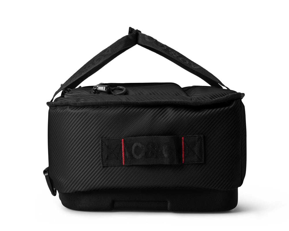 AO Coolers Stow-N-Go four D-ring ties and top pocket for secure transport