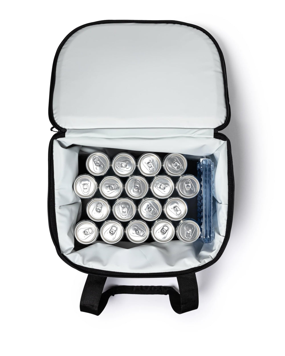 AO Coolers Stow N Go Carbon soft cooler top pocket keeps small items dry