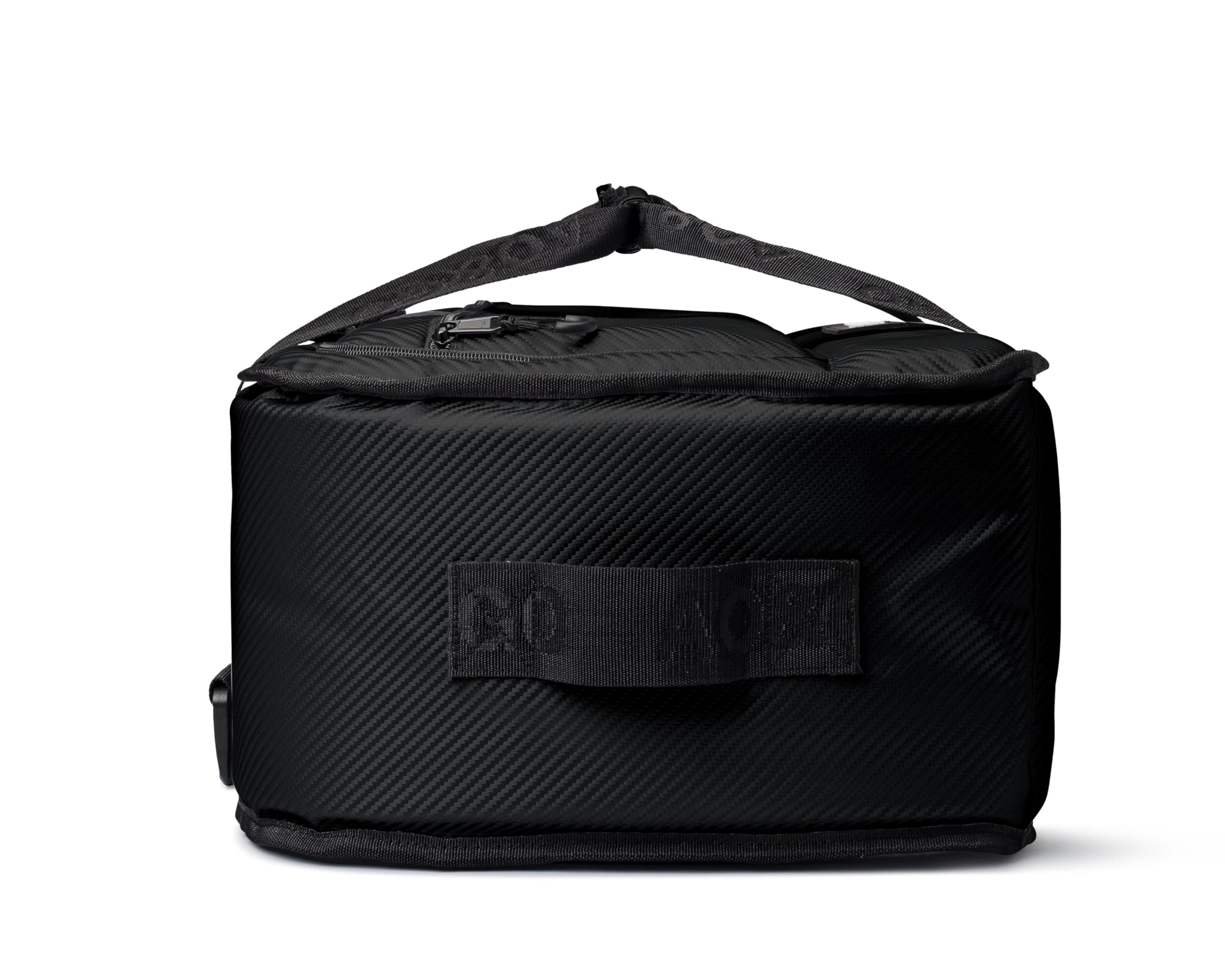AO Coolers Stow 'N Go carbon soft cooler top pocket for dry storage