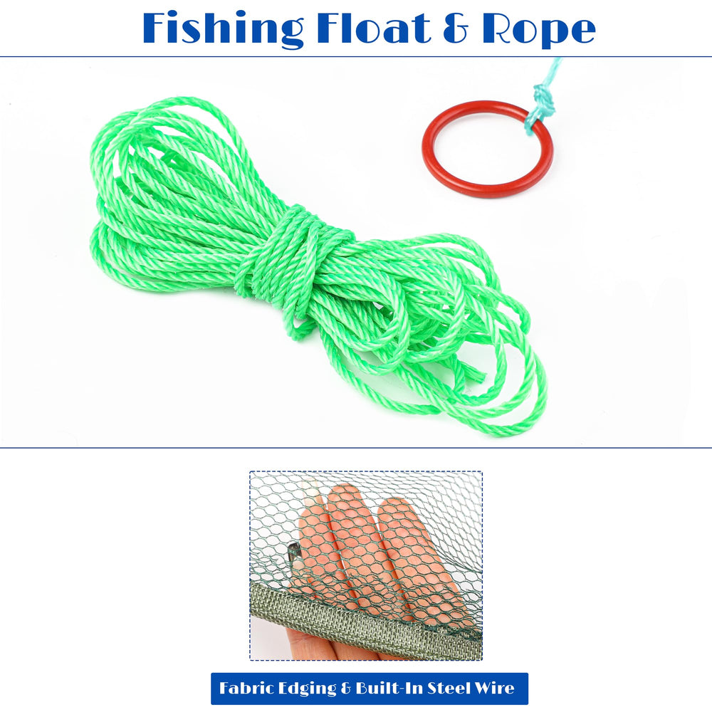 Black storage bag for portable fishing net