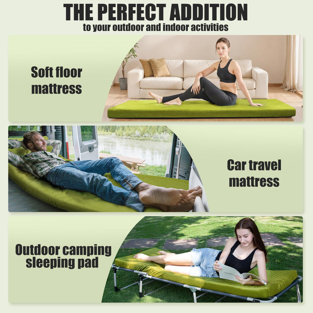 Aodisman sleeping pad machine-washable cover for easy cleanup