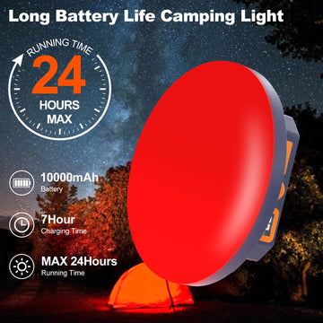 AODOO camping light ready for emergency power needs during outages.