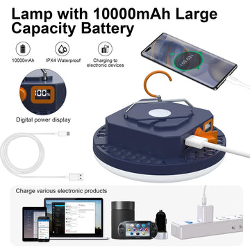 AODOO low and high brightness dimming lets you customize mood lighting.