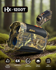 AOFAR HX-1200T angled-shot view demonstrates bow mode distance and angle.