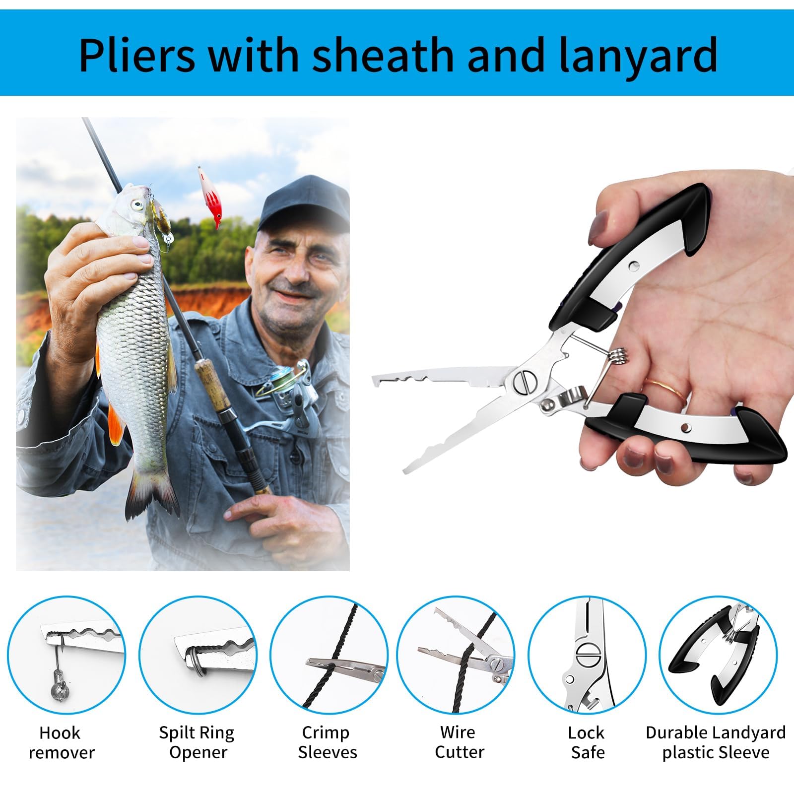 94-piece bait collection for freshwater and saltwater