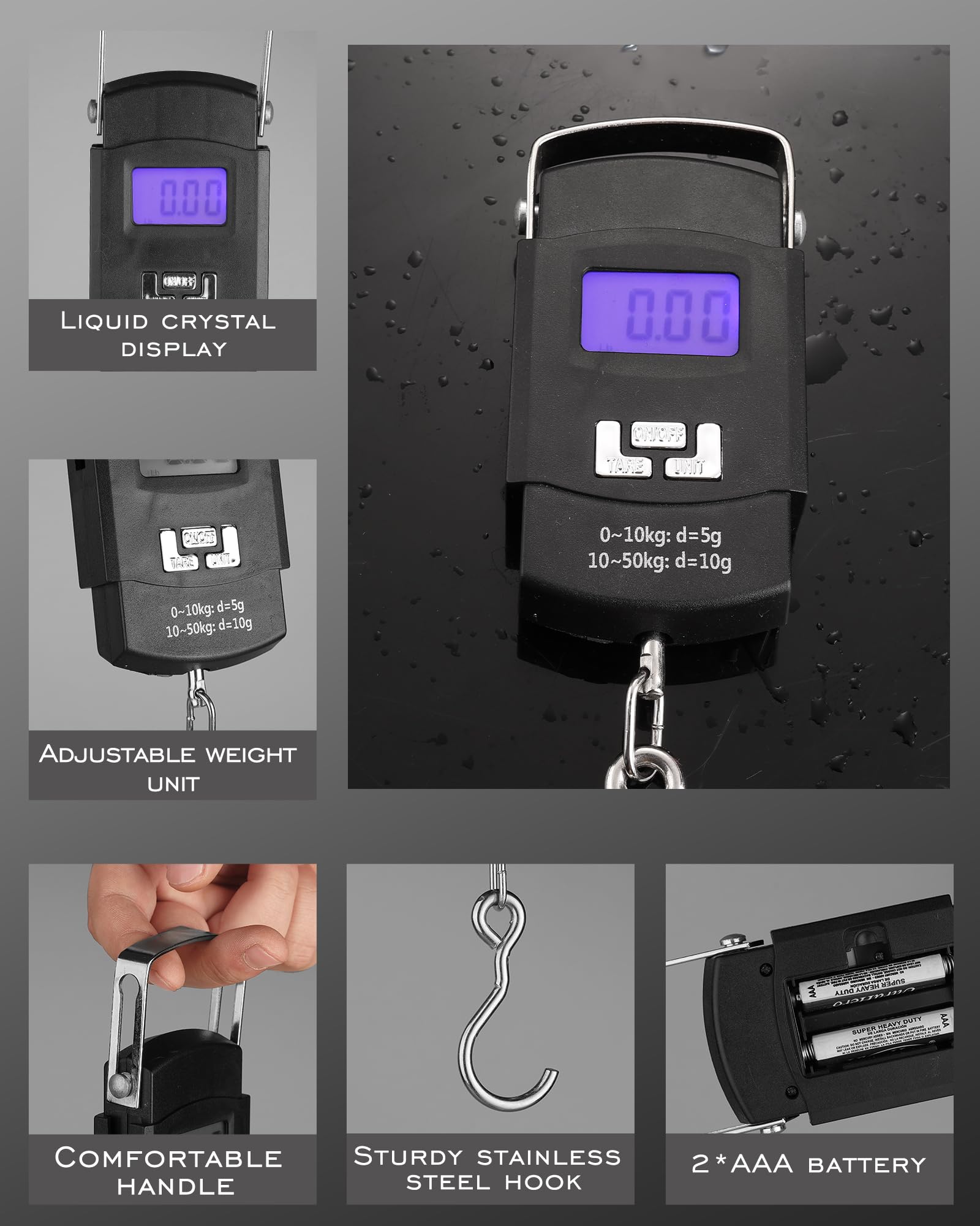 AOFUXTI fish lip gripper for safe handling