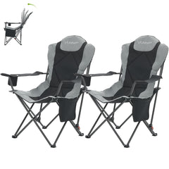 Aohanoi camping chair with adjustable backrest for customizable comfort outdoors