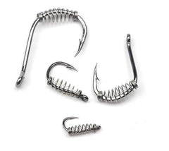 AOHRO KTGCOZS 30-pack hooks for versatile freshwater and saltwater setups.