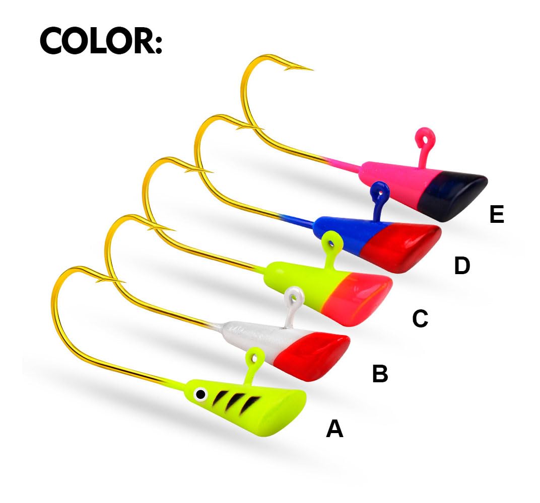 AOHRO KTGCOZS colorful body enhances lure visibility underwater.