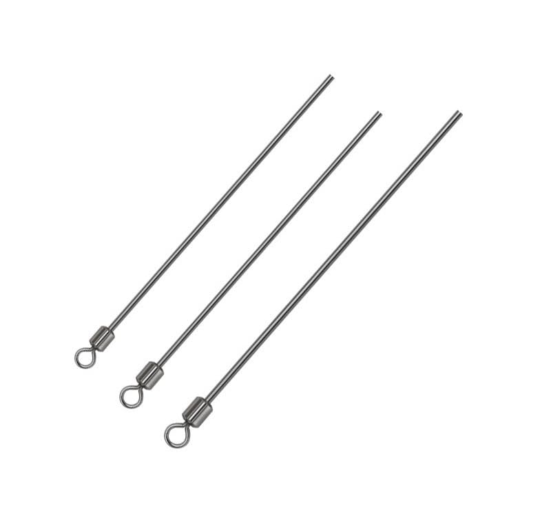 AOHRO KTGCOZS spinner shaft looped wire set for durable lure rigs