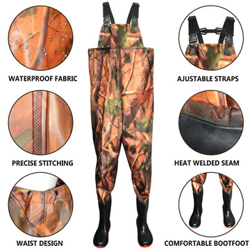 Chest wader pocket design for small essentials