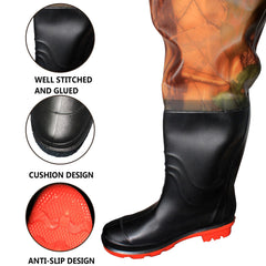 Anti-slip sole and stability feature of Aollerfilery wader