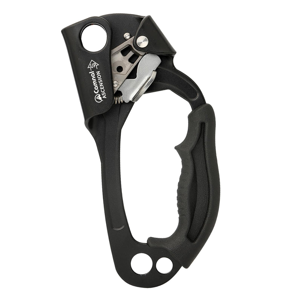 Aomiun climbing hand ascender with ergonomic handle for secure one-handed use.