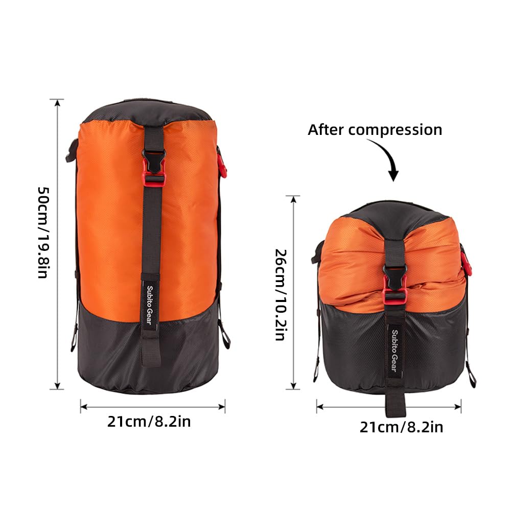 Aomiun compression bag L 9-18L ideal for bulky sleeping bags