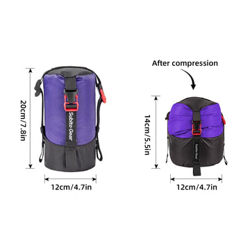 Aomiun compression bag L tightly-packed keeps laundry organized on trips