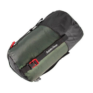 Aomiun bag storing a sleeping bag to keep gear organized