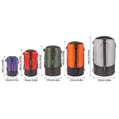 Aomiun compression bag highlighting waterproof material for outdoor use