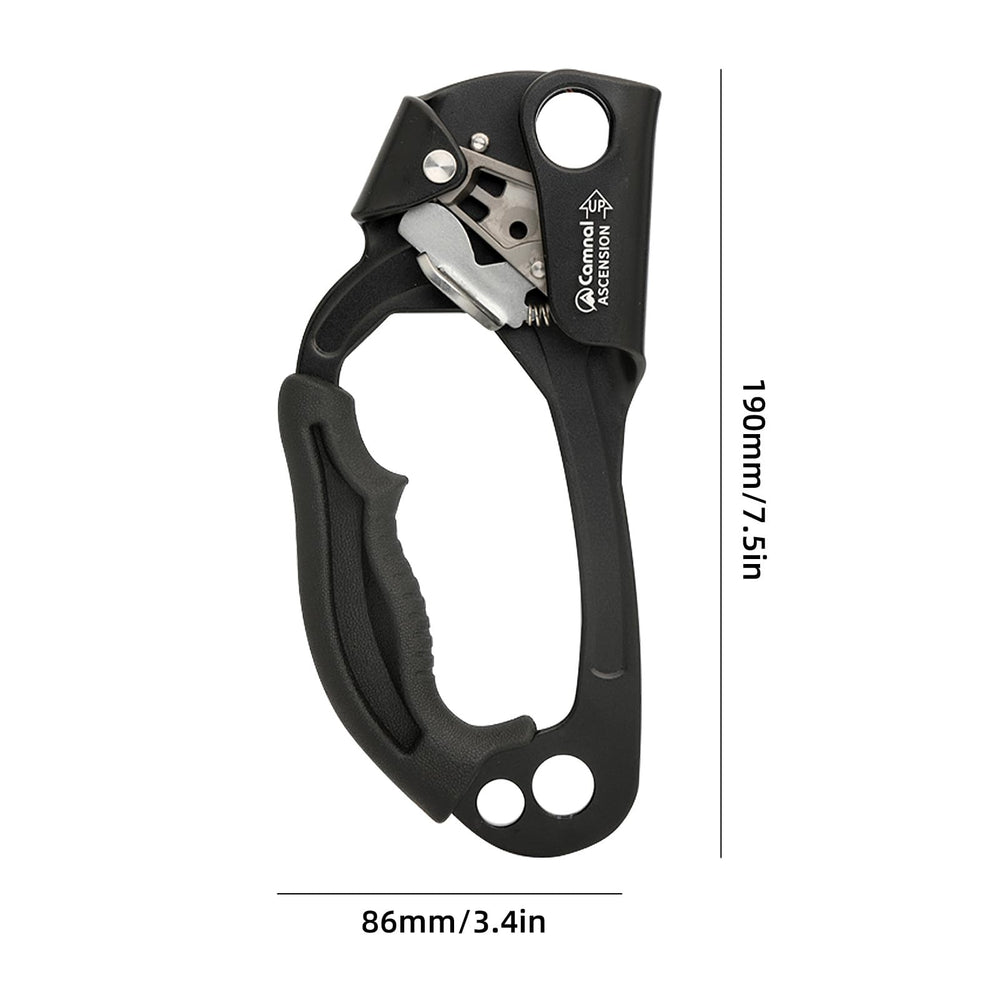 Aomiun durable ascender supports safe, efficient grip on varied rope surfaces during ascent