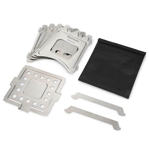 Aomiun pack-and-go stove fits in gear for quick outdoor meals.