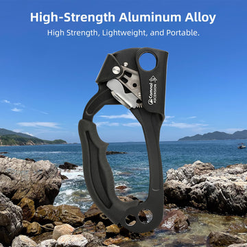 Aomiun rope clamp suitable for 10-13 mm ropes ensures secure grip