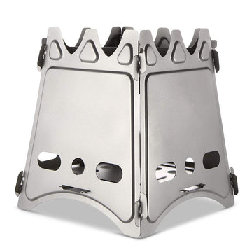 Aomiun stove cross-stand trivet provides stable platform and better cookware support.
