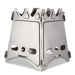 Aomiun stove cross-stand trivet provides stable platform and better cookware support.
