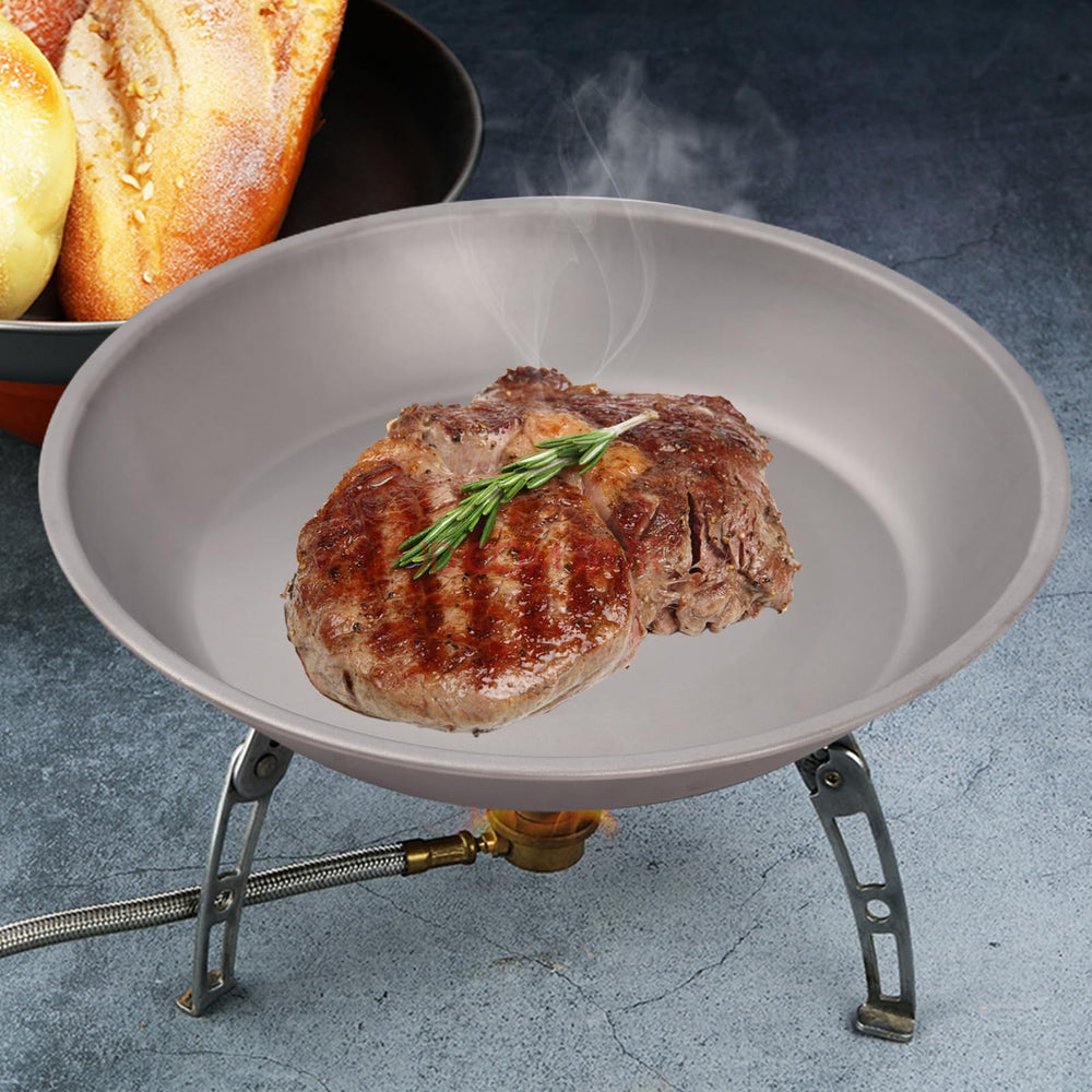 Aomiun titanium dining plates for multi-purpose outdoor meals