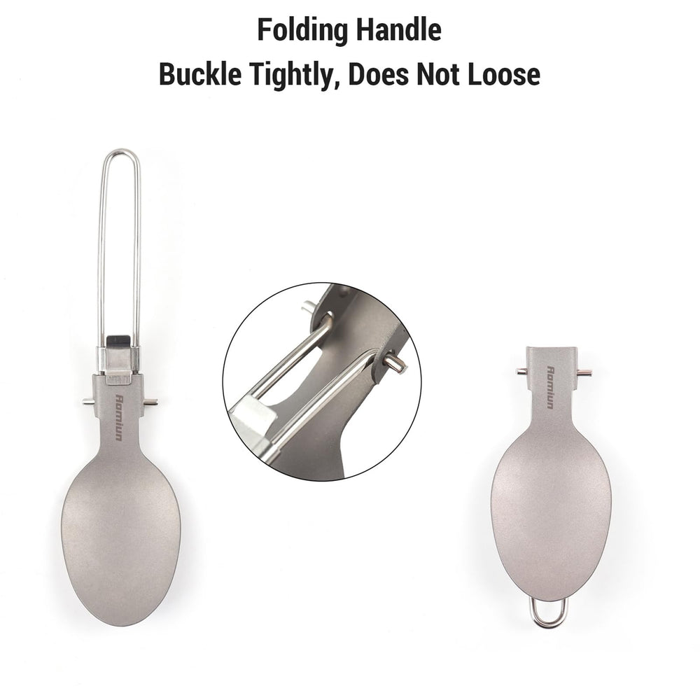 Ultralight weight Aomiun titanium camping plate set for hikers