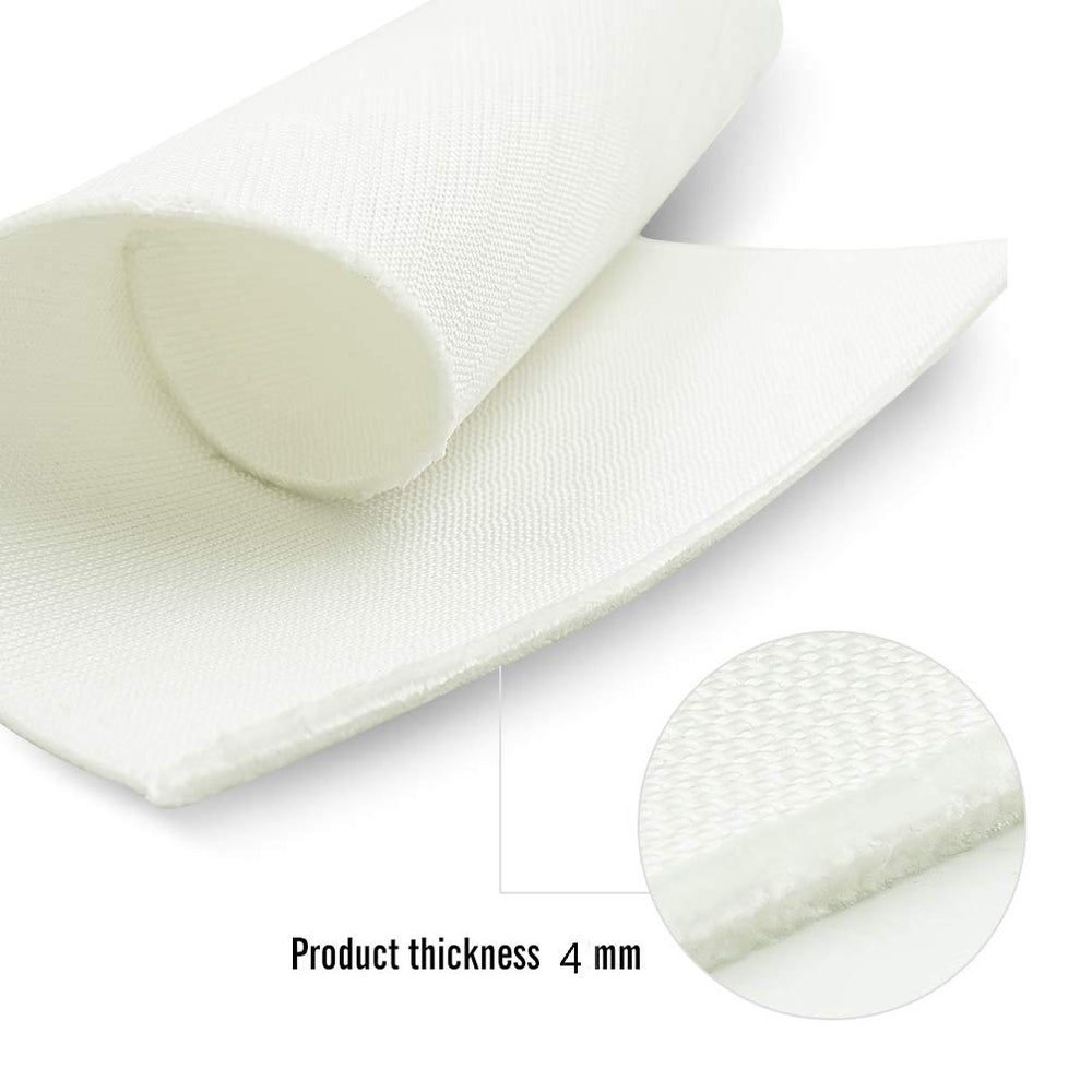 Aoneky fiber-cloth backstop close-up shows 4 mm dense surface for energy absorption.