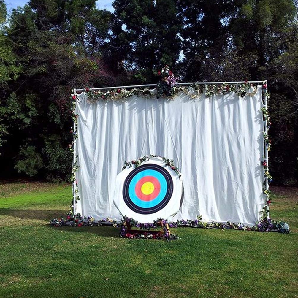 Aoneky backstop supports 30–100 ft range, suitable for multiple bow styles.