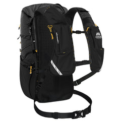 AONIJIE 30L hydration pack back panel highlighting breathable comfort during hikes