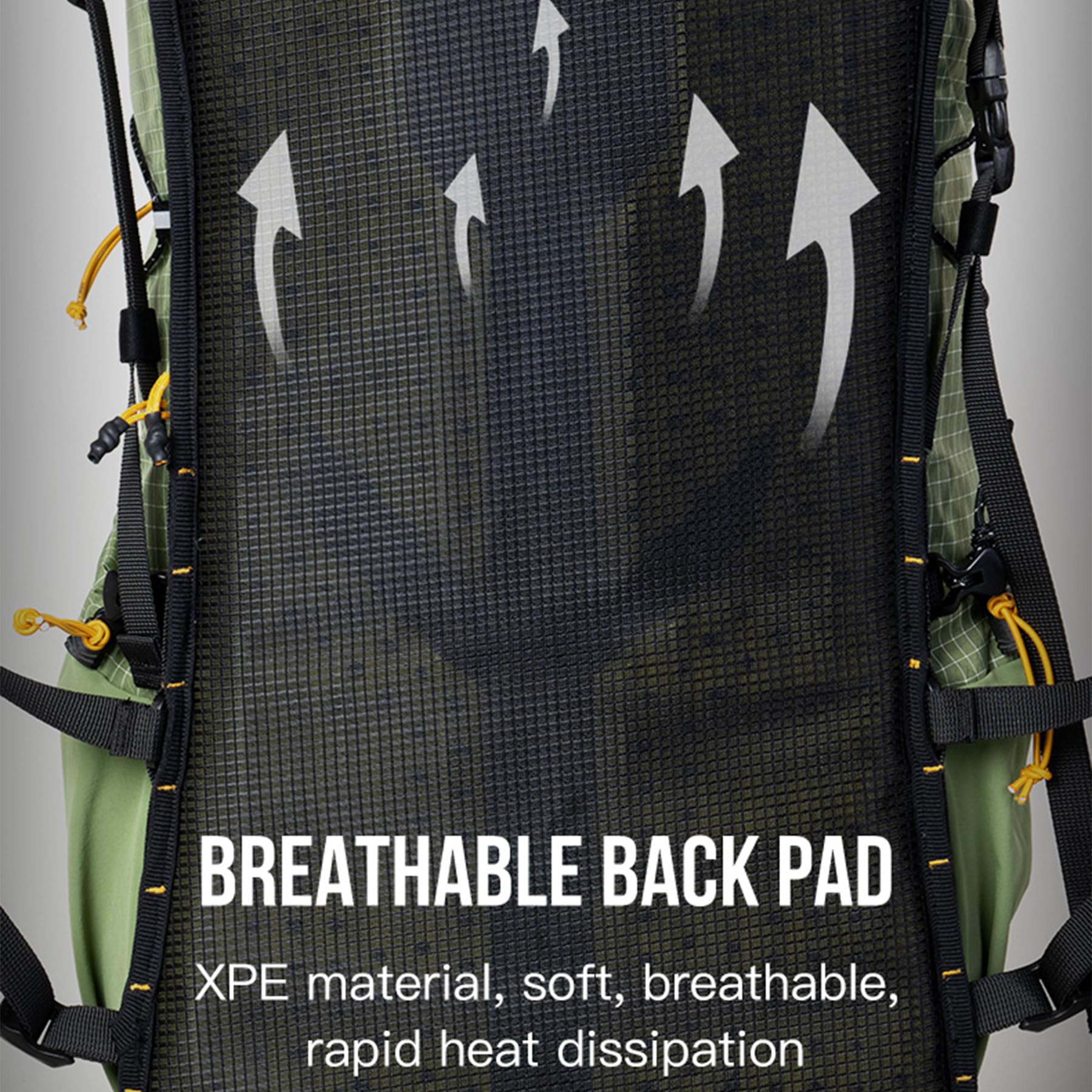 AONIJIE 30L hydration pack side pockets for quick-access items