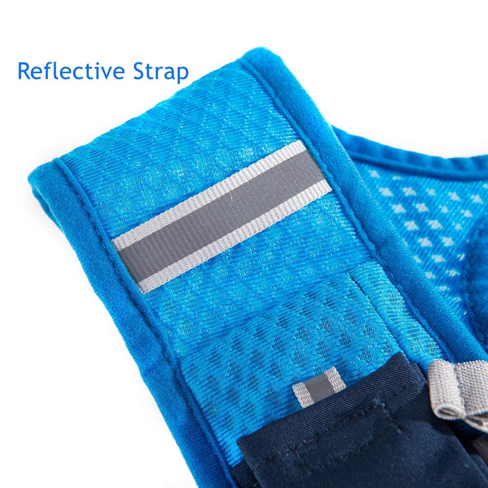 AONIJIE padded back with breathable mesh enhances airflow.